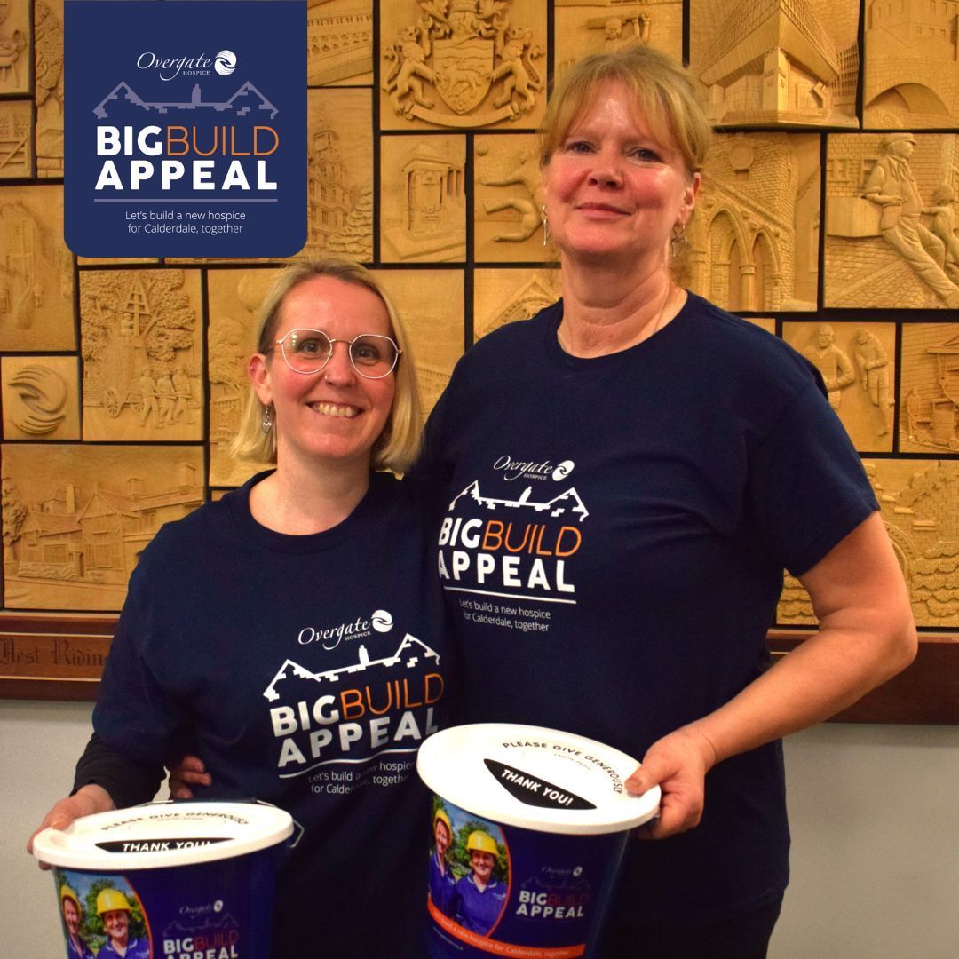 🌟 Help us build a brighter future for Calderdale by supporting our Big Build Appeal. Keep an eye out for our volunteers with collection buckets around town or at local events. Together, let's turn spare change into life-changing care! 💰