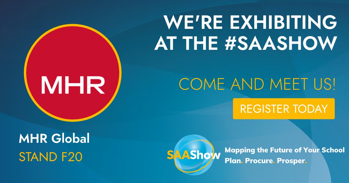 Are you attending the #SAAShow on 1st May at the ExCeL? 📚 Come and say hi and see why our game-changing solutions support over 1,500 educational institutions 👋 ow.ly/yELq50ReheT @SAA_Show #FanSAAStic #Schools #Academies