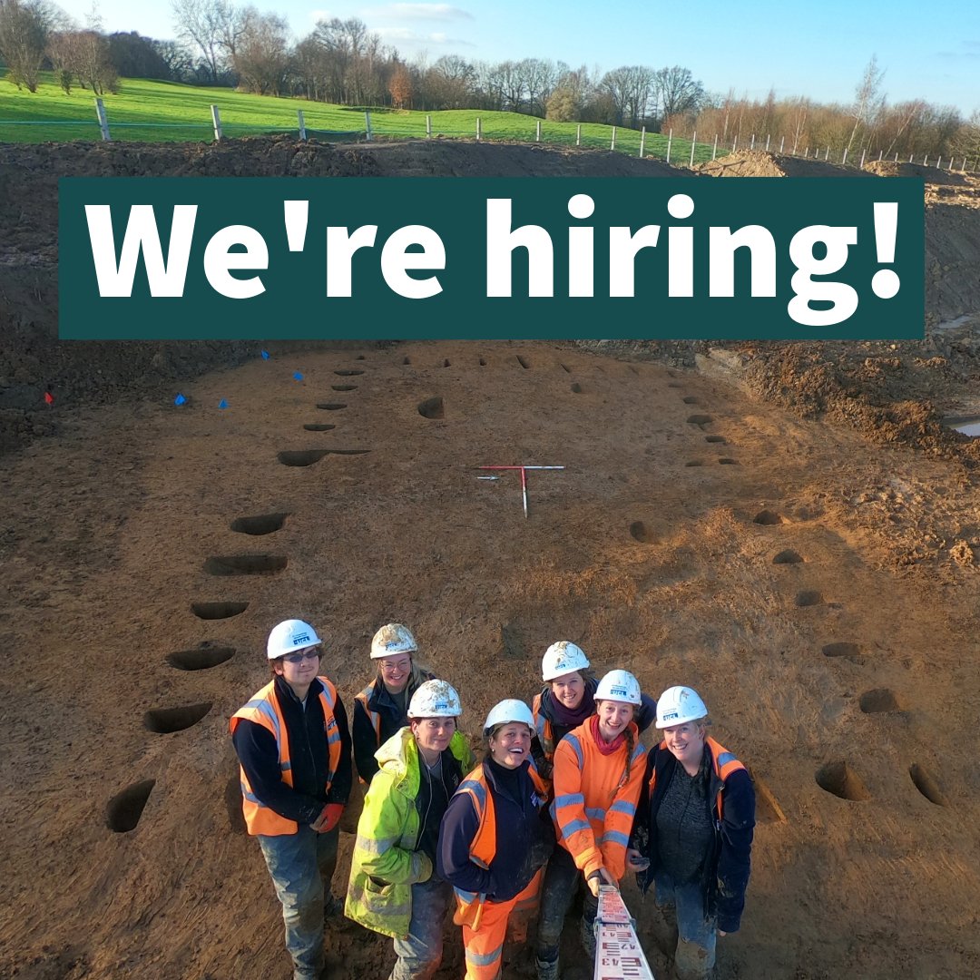 ArchSouthEast's tweet image. POV: You’re a camera on an archaeological site😍📸
Anyway… it’s #FieldworkThursday and we’re hiring! 📢 We’re looking for Field Archaeologists to join our Sussex team.
Job description and how to apply: tinyurl.com/ASE-archaeolog…
Closing date: 26th May 2024.