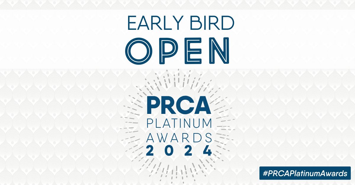Entries are open for our 2024 PRCA Platinum Awards! 🏆 Benefits include benchmarking against top performers, global recognition, team rewards, and reputation enhancement. Don't miss out! #PRCAPlatinum #Awards2024' Sign up and Info: ow.ly/PHe950Rf2pu