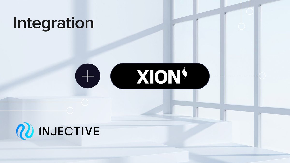 injective's tweet photo. Injective has integrated with @burnt_xion, the first L1 built for mainstream adoption through generalized abstraction 🔥

This integration sets the stage for non-crypto natives to onboard onto Injective, advancing the mission to democratize finance through decentralization. https://t.co/gUMh6QFTab
