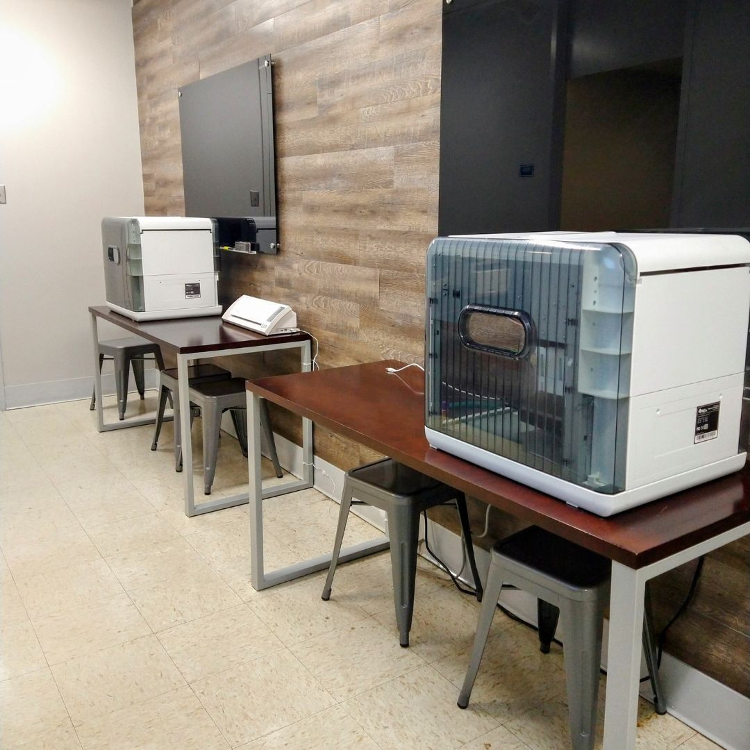 LATech_ELRI's tweet image. Did you know that ELRI has not one, but TWO,  3-D Printers available for you to use? 👀 We even have materials provided! Simply stop by to see about printing your first project with us today! ✨

Visit ELRI in Woodard Hall 129!

#EdTech #LearnGrowShare #elri #Technology