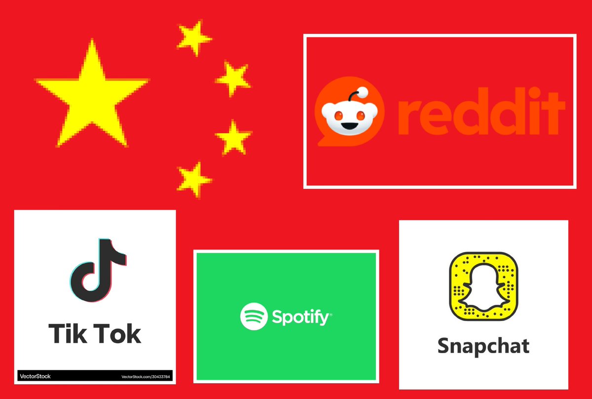 I find it funny that our government officials think TikTok is a threat because China is involved in it but most of the representatives use it for their campaigns along with Joe Biden. Here's another kicker did you know China also is involved with Spotify, Reddit, Snapchat,