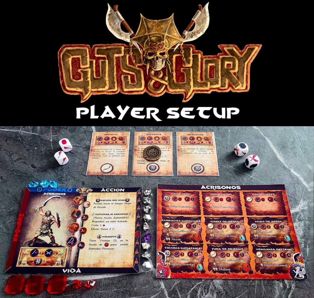 FodMiniatures's tweet photo. The prototype of Guts &amp; Glory, the game of Sword &amp; Sorcery pit-fighting, is here!
There is still, a long way to go, but things are progressing nicely. https://t.co/k9LQmFMqDw