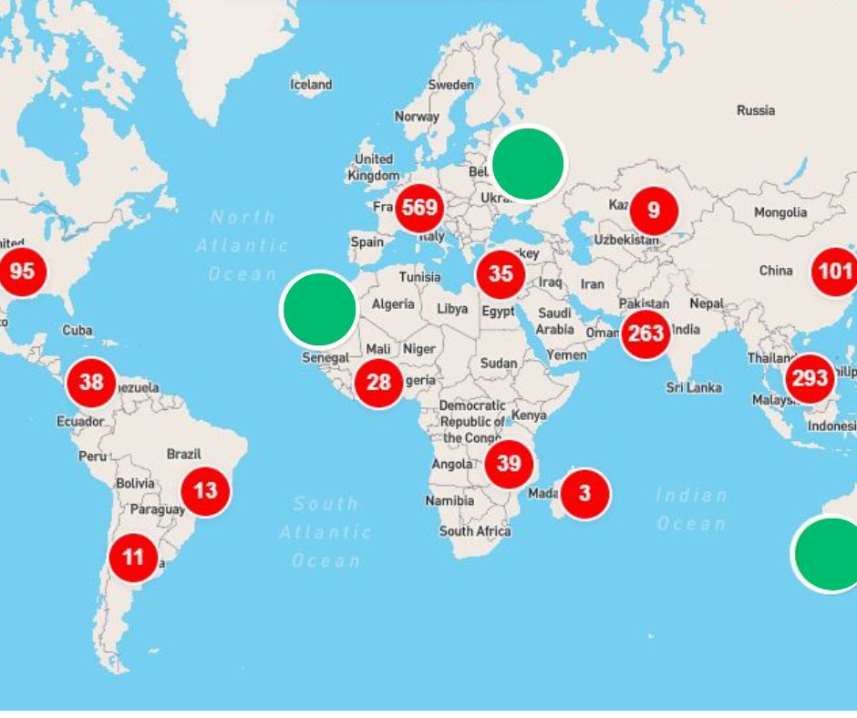 It's amazing to see the global spread of international school educators who have joined the ISC Community! Find out more about our free community here: ow.ly/AMC550Olo4P #internationaleducation #edchat #educators