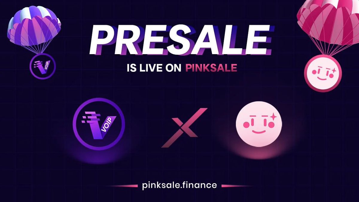 🔥We'd like to extend a warm welcome to the VoIP team from all of us here at #Pinksale. 👌We continue to work on developing the highest quality #launchpad and fostering a supportive ecosystem for new projects. 🚀 Check them out below: pinksale.finance/launchpad/ethe…
