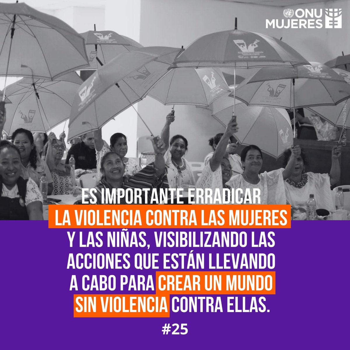 Cada #25 del mes es una oportunidad para reconocer a: ✊activistas ✊defensoras de los derechos de las mujeres ✊defensoras de las sobrevivientes ✊personas de todo el mundo que alzan la voz para prevenir y poner fin a la violencia de género. #Guatemala #25N #DíaNaranja