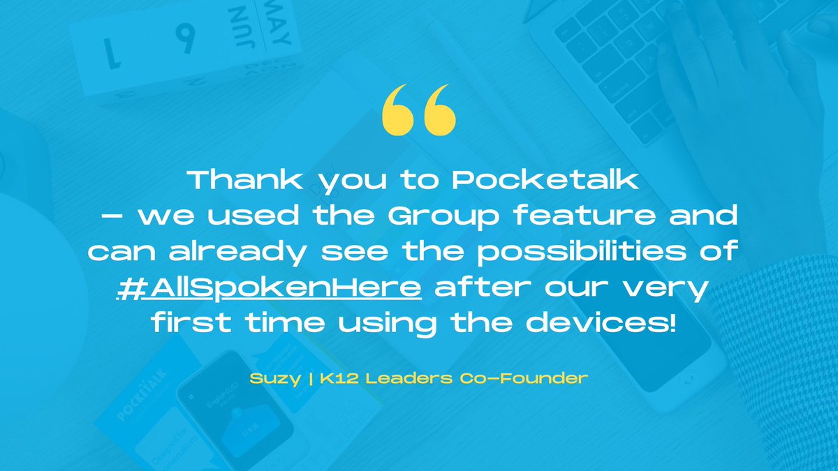 We were happy to be part of the first #ELPAC meeting in #Mashpee with @simplysuzy, her team, and the families in attendance! They used Pocketalk devices to communicate as a group! "We used the group feature and can already see the possibilities of #AllSpokenHere after our very