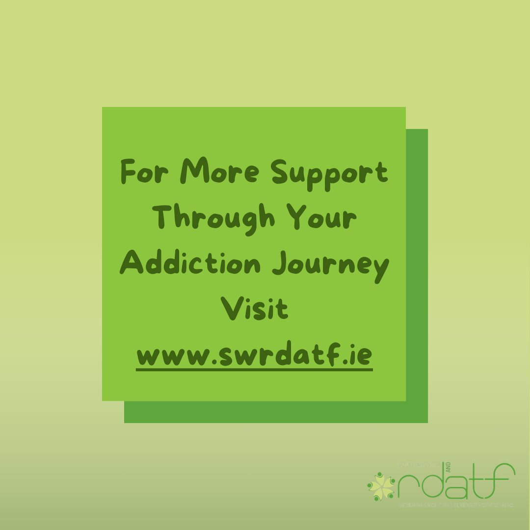 If you recognize any of these signs in yourself or someone you know, seeking help and support is. Recovery is possible with the right resources and support network. #AddictionAwareness #SWRDATF (7/7)