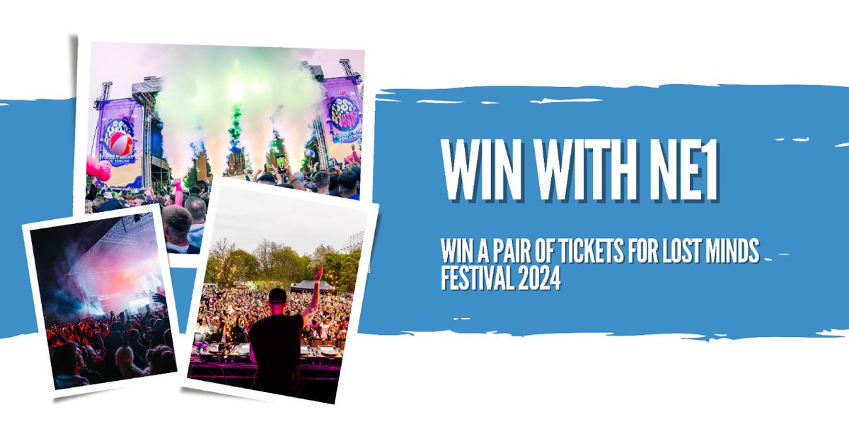 24 HOURS LEFT! ⌛ Not long now! If you want to win a FREE PAIR OF TICKETS to Lost Minds Festival coming to Leazes Park this May all you need to do is enter here! 👀🎟️⬇️ getintonewcastle.co.uk/more-ne1-artic… You have until 12pm TOMORROW to be in with the chance to win - GOOD LUCK! 🤞