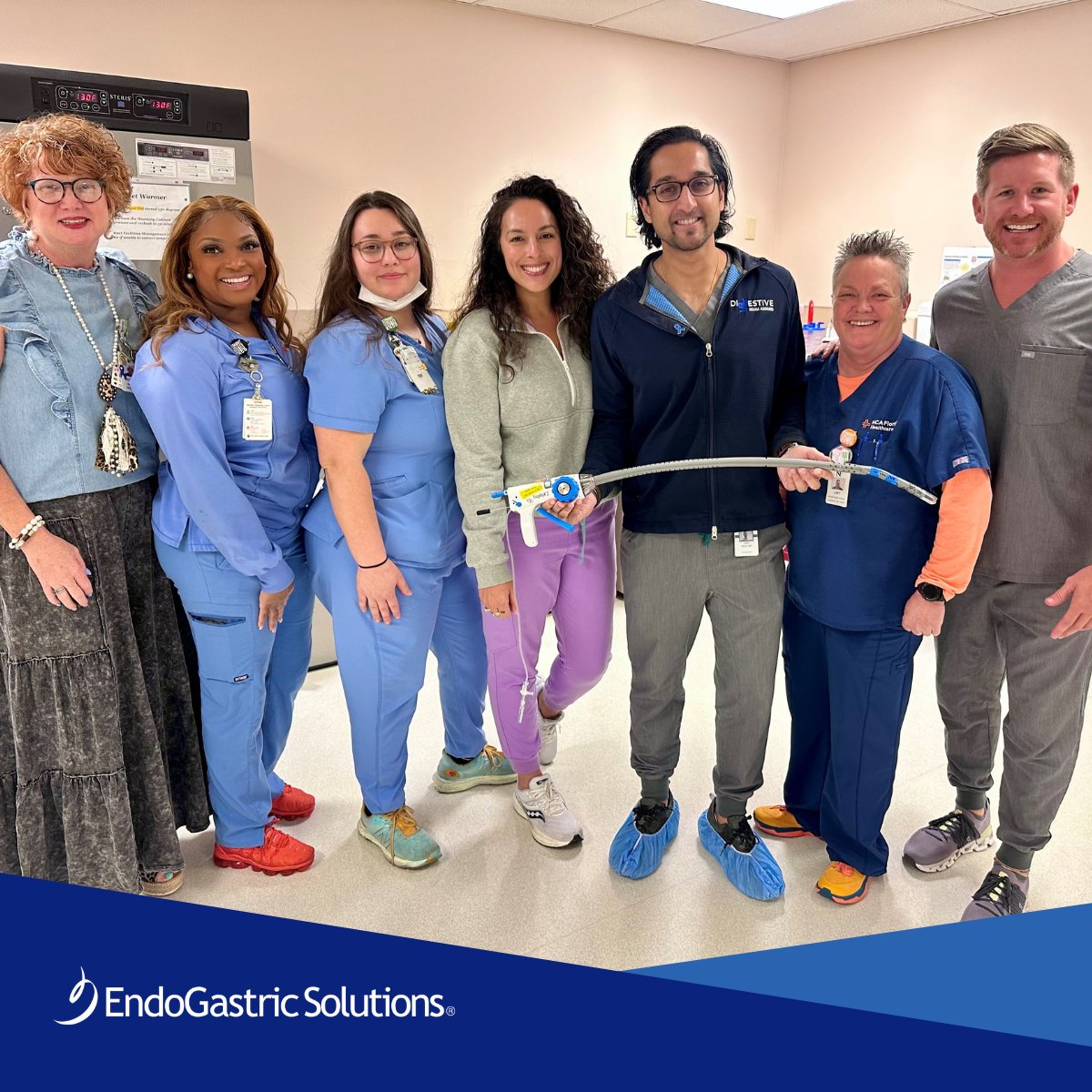 Congratulations to Gastroenterologist Dr. Tony Brar on his first TIF 2.0 procedure at HCA Florida - North Florida Hospital.

Thank you for your support in helping patients suffering from chronic GERD find relief.

#MedicalMilestone #TeamTIF #Hospital #PatientSafety #MedDevice