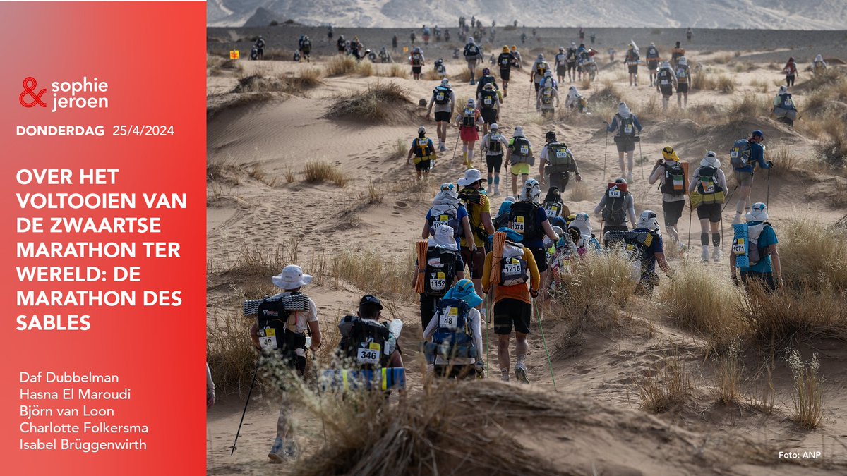 Voor veel marathonlopers is het volbrengen van 42 kilometer al een grote overwinning, maar voor de hardlopers van de Marathon des Sables is het slechts een opwarmertje. Bij deze zesdaagse extreme ultraloop rent men 252,8km dwars door de Marokkaanse woestijn. Dit jaar kwamen er…