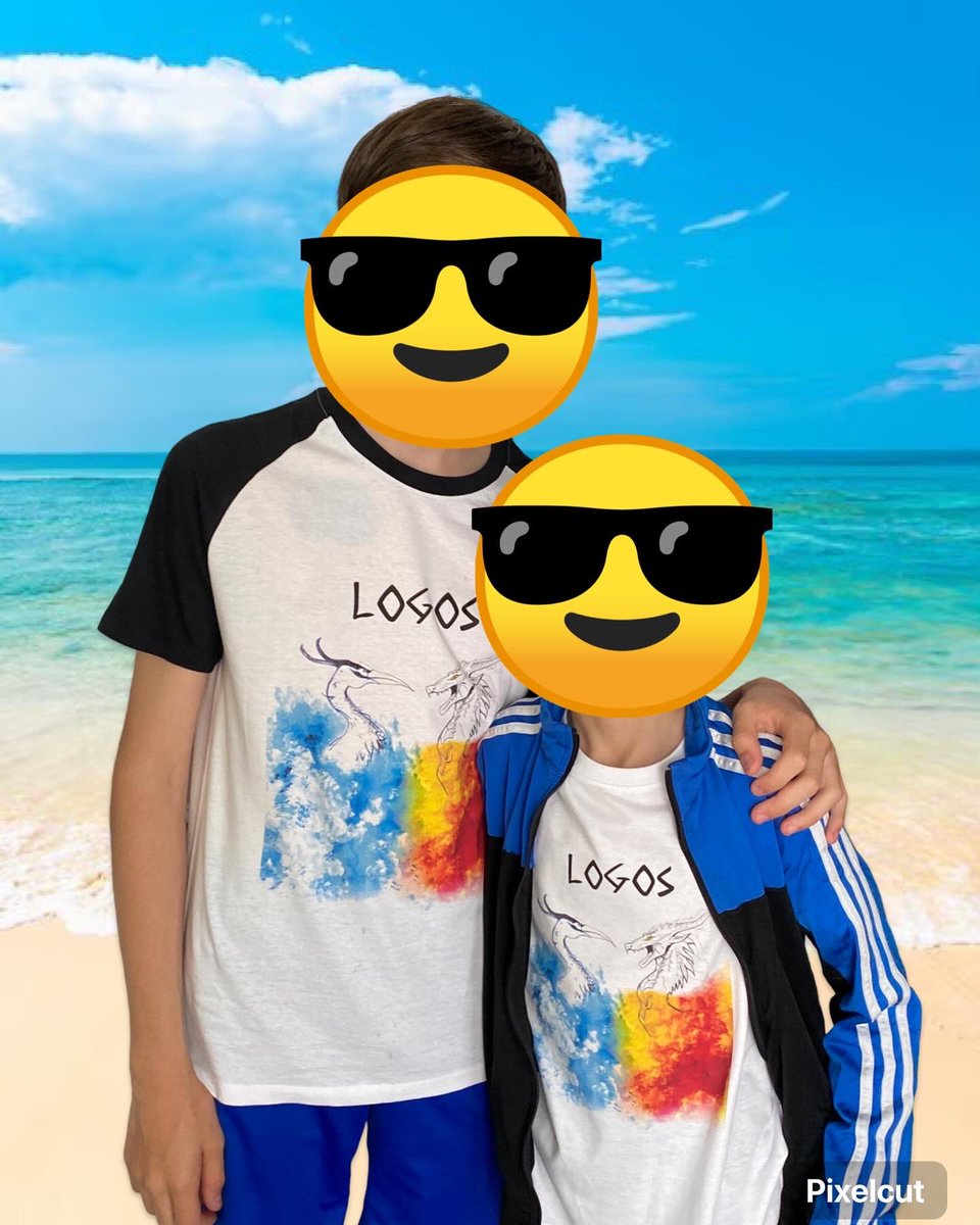 NoeCodonal's tweet photo. Anda que no están guapos mis peques con las camisetas de Logos ☺️.

¡El diseño que hizo Iván Casuso para la portada queda genial!

Ya tenemos uniforme para la presentación 😅

#Logos #LogosMundo #camisetasPersonalizadas https://t.co/NsU6s3RzrO