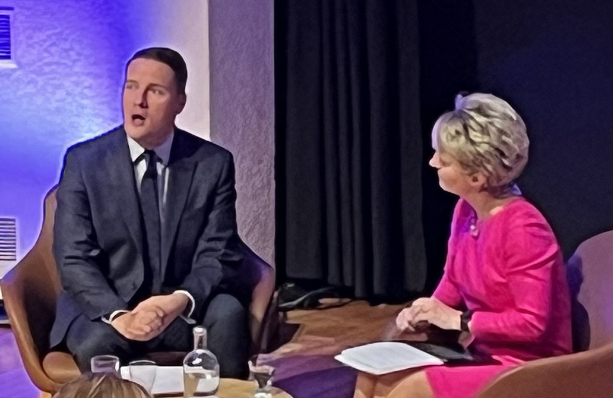 ⁦⁦<a href="/wesstreeting/">Wes Streeting</a>⁩ responding to question on doctors’ strikes at #Medicine24 with ⁦<a href="/DrSarahClarke/">Sarah Clarke</a>⁩ ⁦<a href="/RCPhysicians/">Royal College of Physicians</a>⁩ ⁦<a href="/UKLabour/">The Labour Party</a>⁩ willing to speak to doctors.