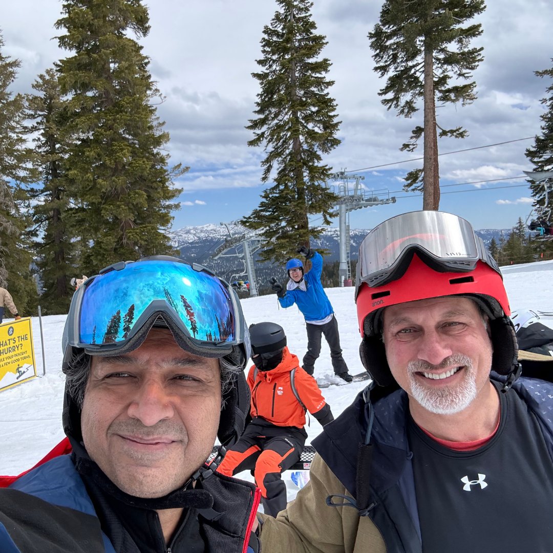 Great trip to Lake Tahoe with friends: Quill Turk, Martin Dieck, and Brian Martin! 🗻