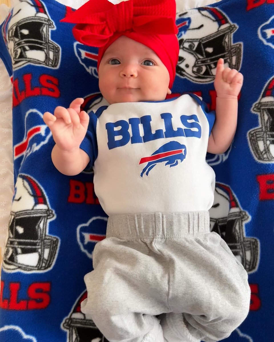 Baby Cam is ready for the #NFLDraft GO BILLS ❣️ @BuffaloBills #BillsMafia