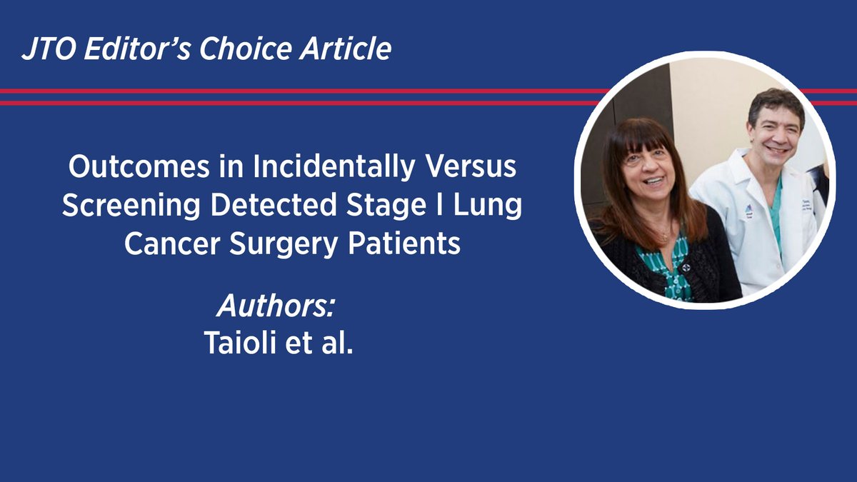 In this retrospective analysis, the authors found no significant differences in Stage I lung cancers incidentally or screening detected with regard to tumor characteristics, surgical approach, and postoperative outcomes. bit.ly/3WeRl0q #LCSM @Sinai_ITE