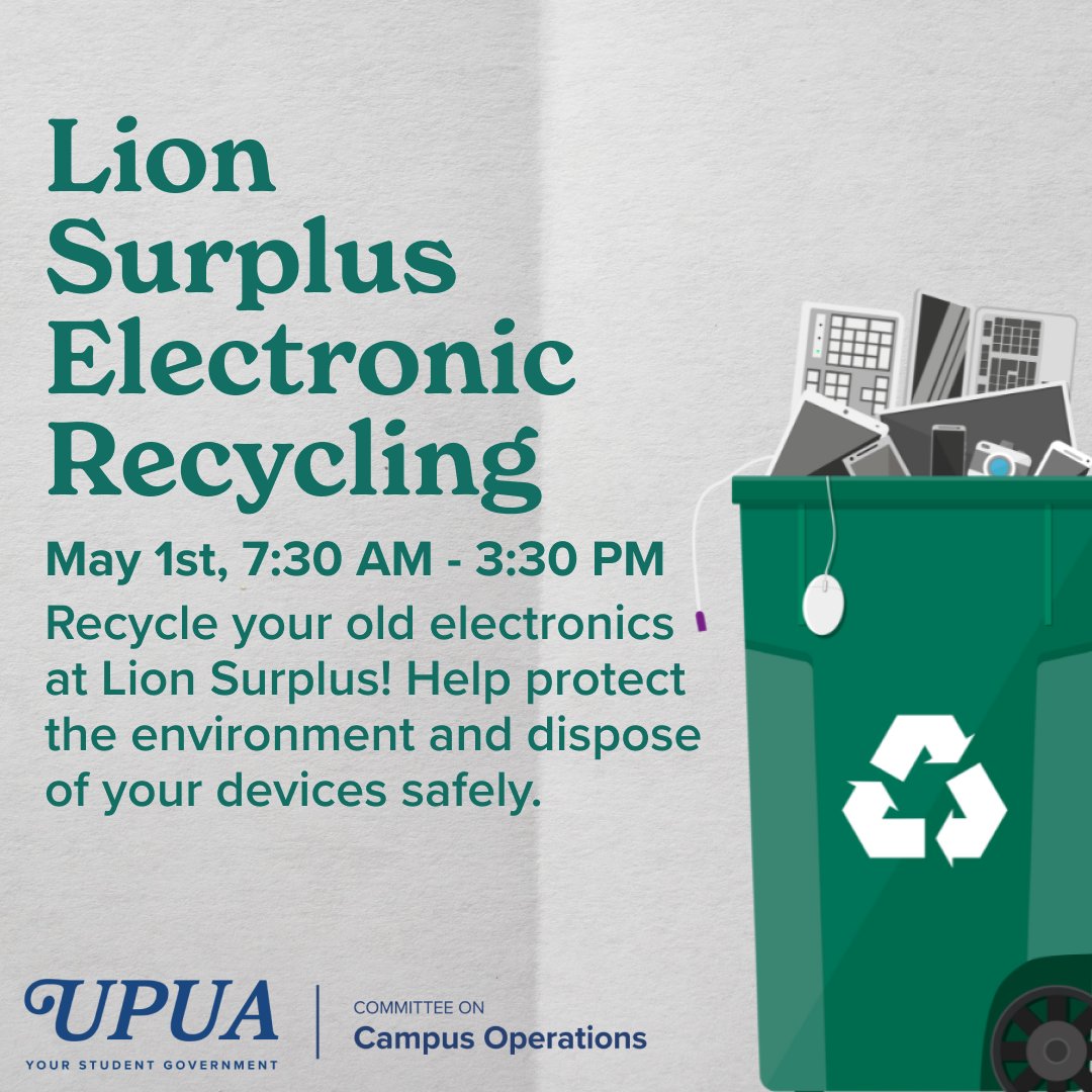 University Park Undergraduate Association tweet media