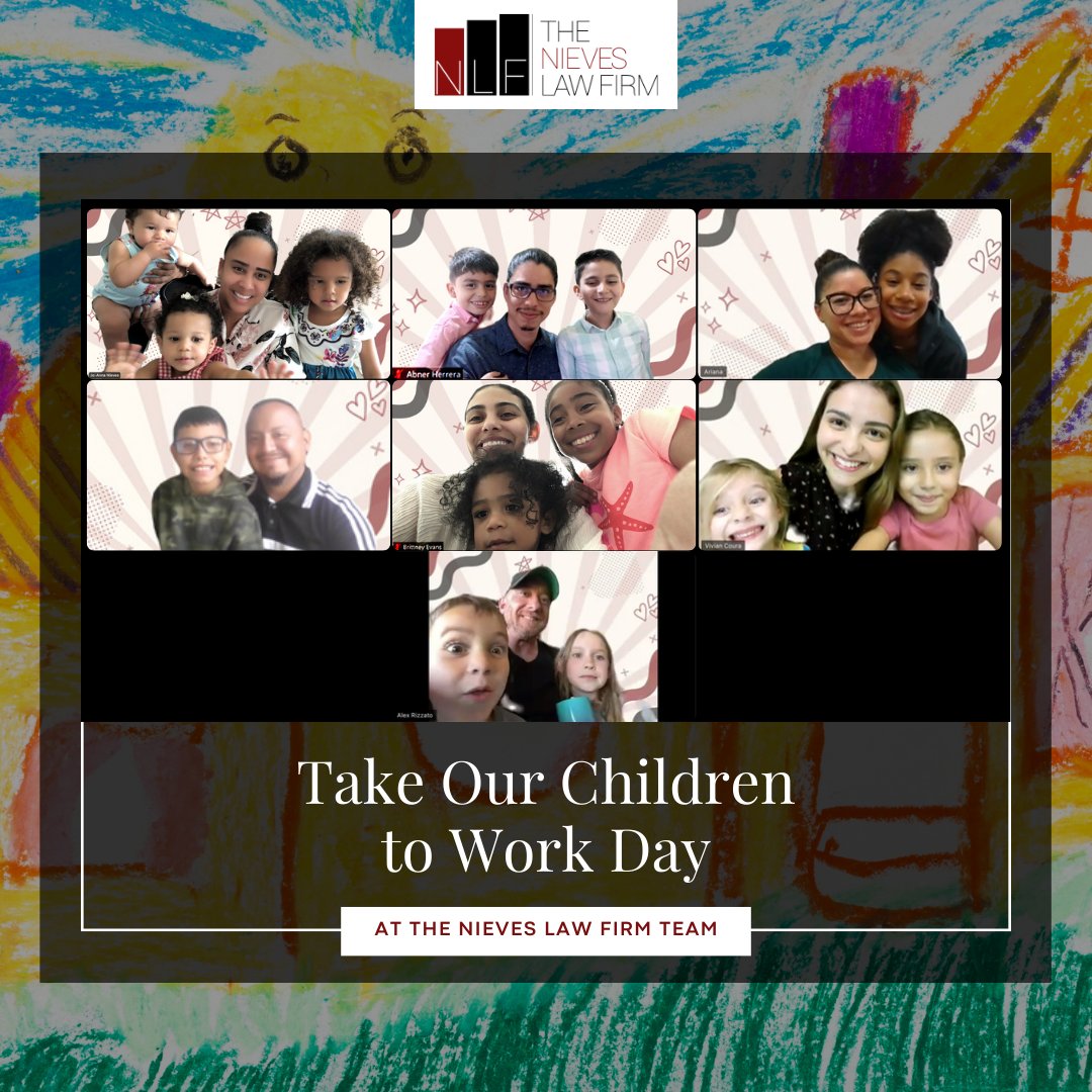 ✨🎉Today we celebrate 'Take Our Daughters and Sons to Work Day'. 👩‍👧‍👦👨‍👧‍👦Being parents strengthens our commitment to caring for others. We extend the same care to our clients. 💼✨#TakeYourChildToWorkDay #FamilyFirst #ClientCare #CaliforniaLaw  #OaklandAttorneys