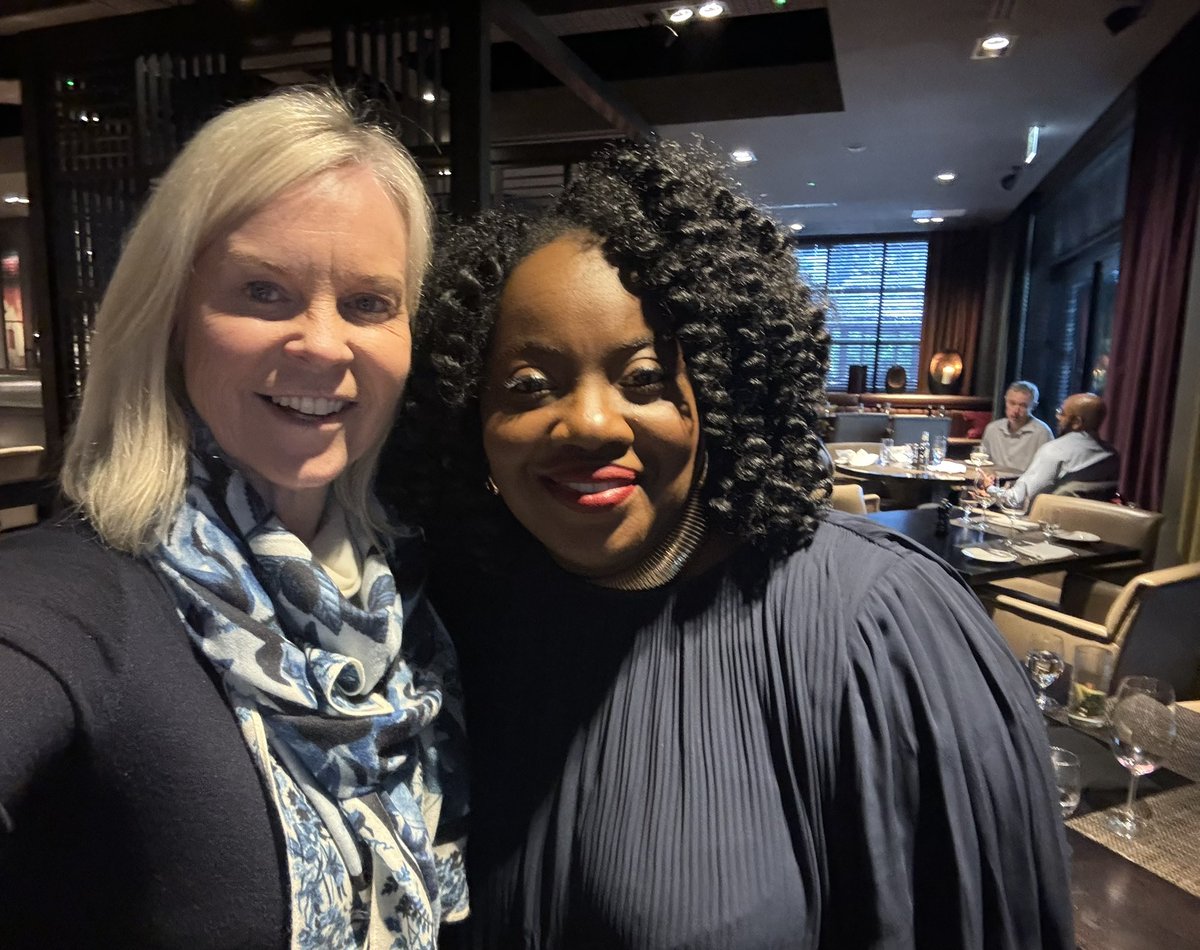 What an absolute joy to spend lunchtime with the inspiration that is Sharon Amesu, Co-founder of She Leads for Legacy, and all round wonderful person.