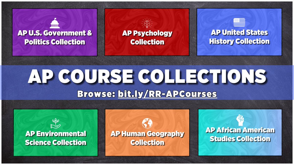 #Teachers, are you looking for engaging #AP review resources to use with your students ahead of May? Browse Retro Report's AP Collections today to access short documentaries and resources on subjects including #APPSYCH, #APUSH, #APES and more. bit.ly/RR-APCourses