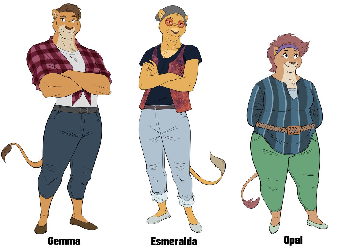 MarsViceGame's tweet photo. Since it's currently #LesbianVisibilityWeek, we just HAVE to introduce you to Gemma, Esmeralda and Opal, the three amazing Moms of our Main Character Dax!
The whole #MarsVice Team wishes ALL Lesbians a happy Lesbian Visibility Week! https://t.co/PXESj7xQZl