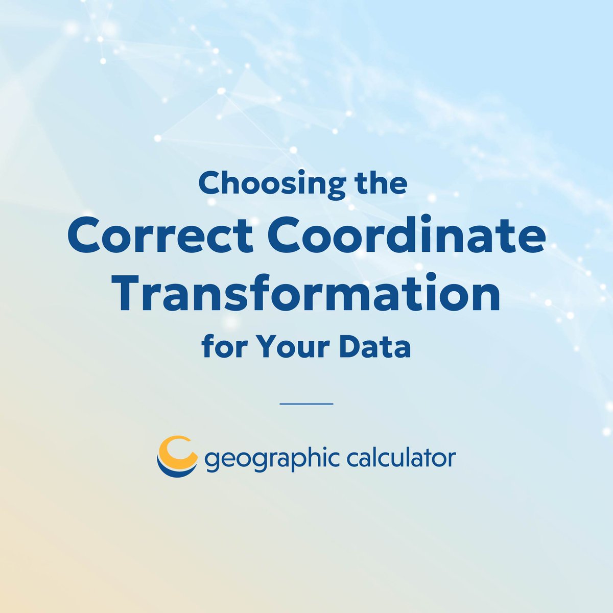 BlueMarbleGeo's tweet image. 💭 Don't overlook the importance of datum transformations! Choosing the right one can make all the difference in aligning your layers accurately.
#Coordinates #Datum #GeospatialAnalysis