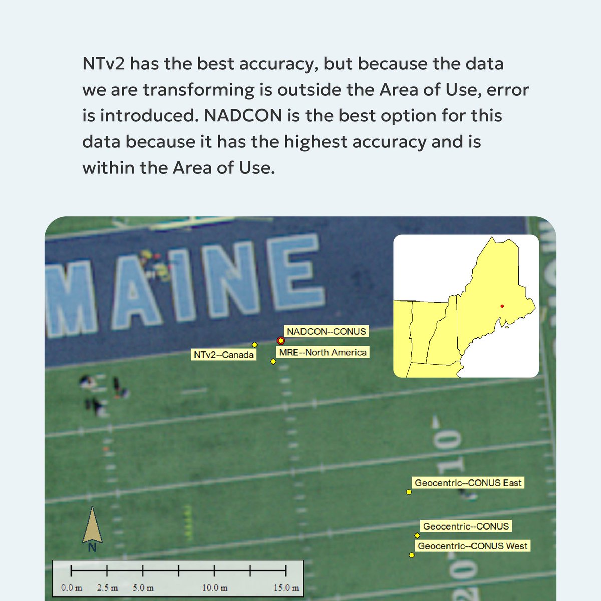 BlueMarbleGeo's tweet image. 💭 Don't overlook the importance of datum transformations! Choosing the right one can make all the difference in aligning your layers accurately.
#Coordinates #Datum #GeospatialAnalysis