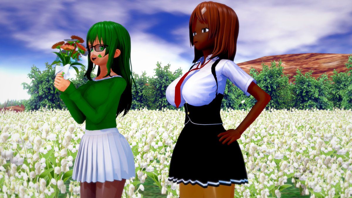 Heyo peeps good morning Kaede and Mio here to wish u all a truly wonderful day today you all are awesome and keep it up. 😎 🌺🌹🌸 Have a wonderful day today peeps Render made by: Me