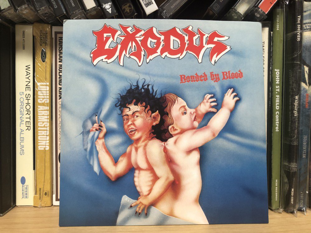 On this day in 1985, Exodus release their first studio album, Bonded By Blood.