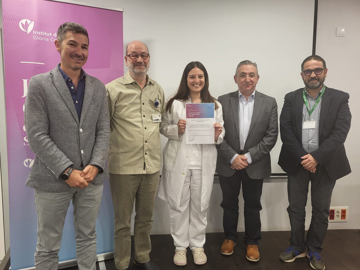 El premi a Residents ha estat per 'Analysis of empirical antibiotic treatment in pyelonephritis and the microbiological characteristics of microorganisms isolated from urine cultures in a health care center in Catalonia, Spain in the year 2022, presentat per Chiara E. Paurinotto.