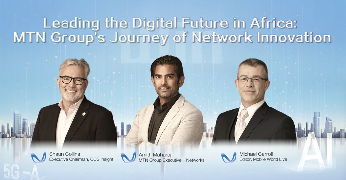 PARTNER VIDEO: Leading the Digital Future in Africa: MTN Group’s Journey of Network Innovation Watch Here: mobileworldlive.com/partner-video-…