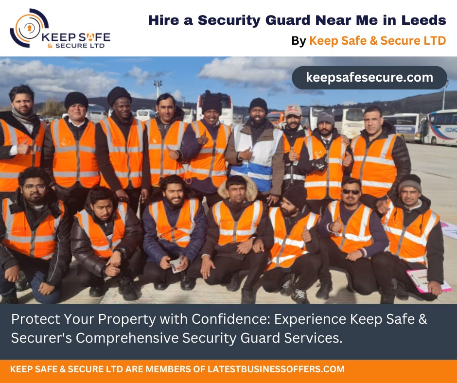 latestbizoffers's tweet photo. Safety and Security Services Listed On Latest Business Offers.

Hire a Security Guard Near Me in Leeds | Keep Safe &amp; Secure LTD

https://t.co/VZAxP5ENrS

#HireaSecurityGuard #stewardsservices #securityguardservices #leeds #securityservices #events #leedsevents #eventssecurity https://t.co/TwRLmVMyTn
