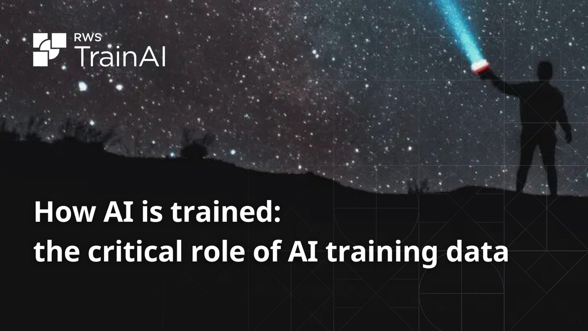 Whatever #AIModel we're talking about, its success always comes down to how well the #AI has been trained.

#AITrainingData is a set of information used to teach #AI models to make accurate decisions. Explore how it's applied in the #AITrainingProcess:
hubs.ly/Q02v1GQ00