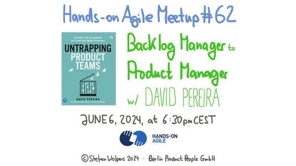 📅 💯 🇬🇧 Guaranteed on June 6, 2024, at 6:30 CEST: Jon 100-plus peers: 'HoA #62: Backlog Manager to Product Manager: Outputs–>Outcomes @davidavpereira' buff.ly/4aduDKq