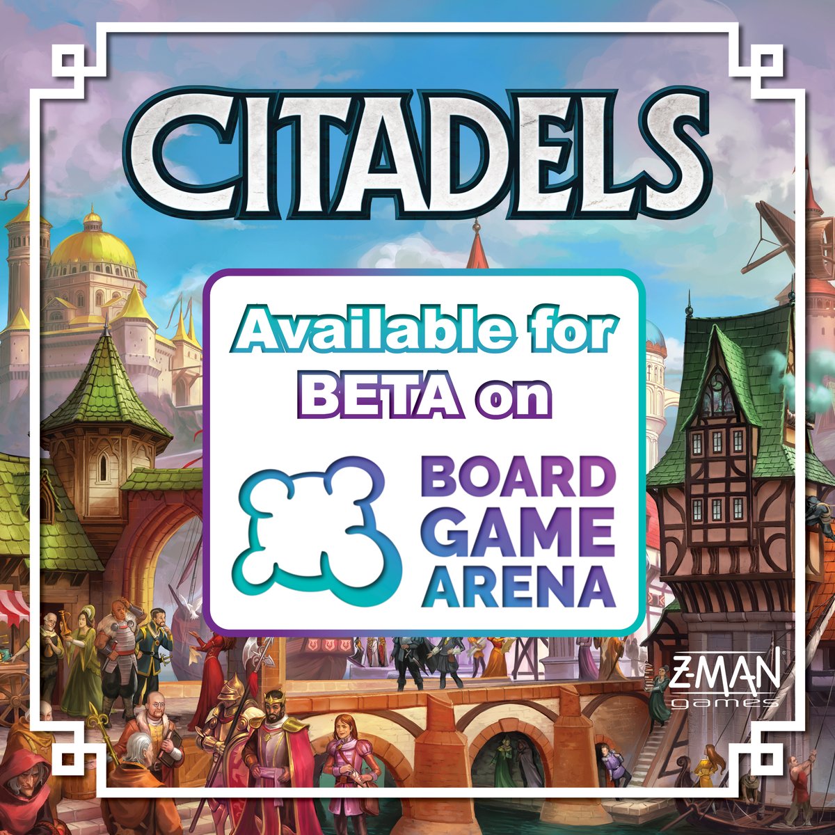 Citadels is coming to @boardgamearena by player demand! Play the open beta now 👑 boardgamearena.com/gamepanel?game…