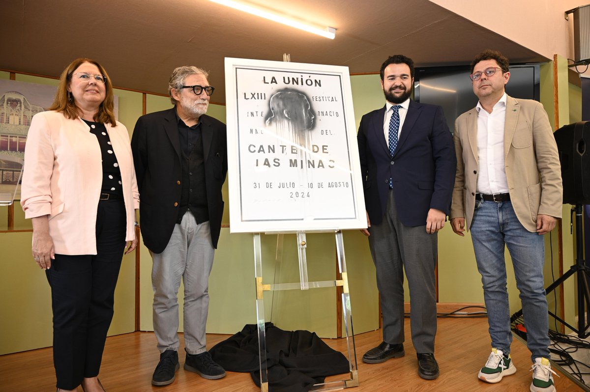 La Asamblea Regional ha vuelto a ser nuestra casa para presentar la obra gráfica del #CantedelasMinas 🤍