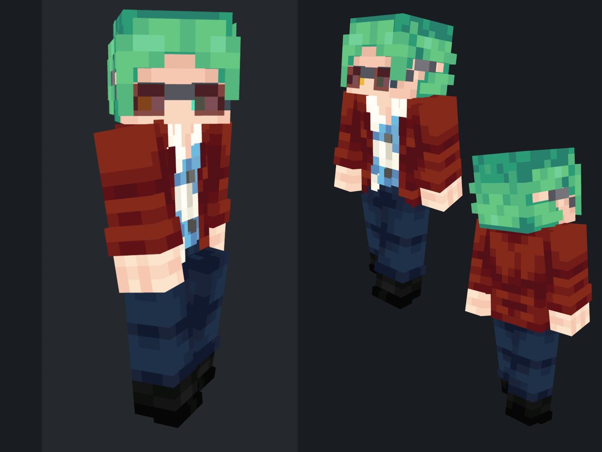 flawa__'s tweet photo. Have made Tyler Durden outfit for my friend @Alpha_marinade :) 

#Minecraft #Blockbench #pixelart #MinecraftSkin https://t.co/K1bSFeH82b
