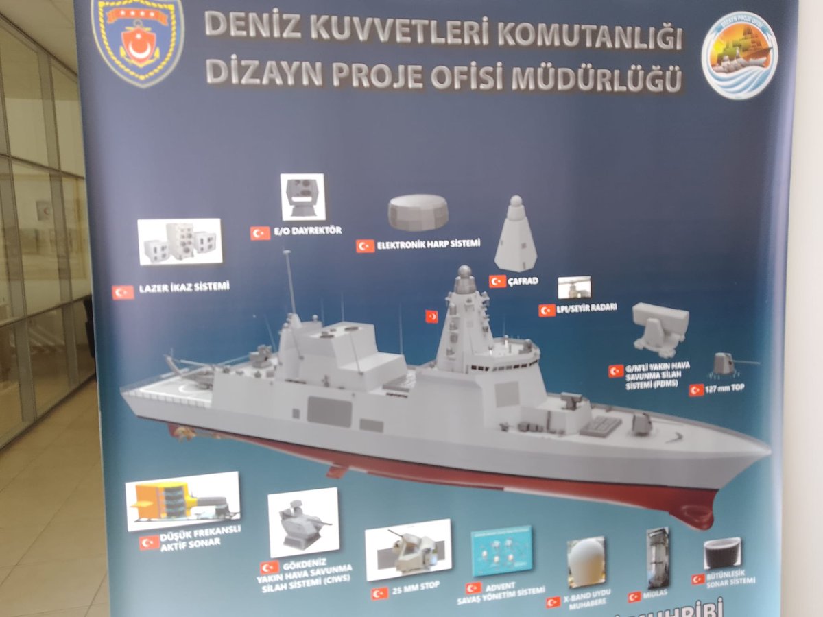 Exclusive Tour: Inside İstanbul Naval Shipyard Command, Design Project Office (DPO), and TCG İstanbul Frigate ⭕️ Updated information about Turkish National Aircraft Carrier & TF-2000 AAW Destroyer programs 👇🏻 defenceturkey.com/en/content/exc…