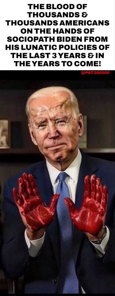 #BIDENBORDERBLOODBATH