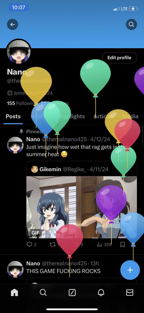 Balloons?! In this economy?!