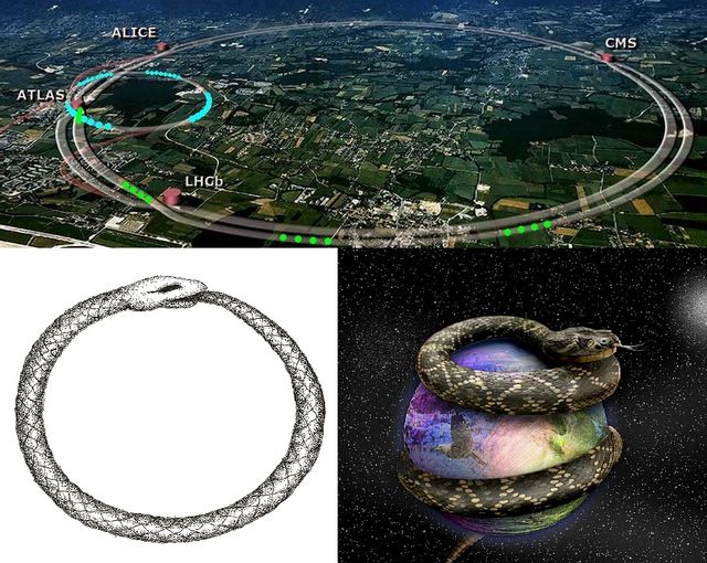 CERN Circle coincidence.