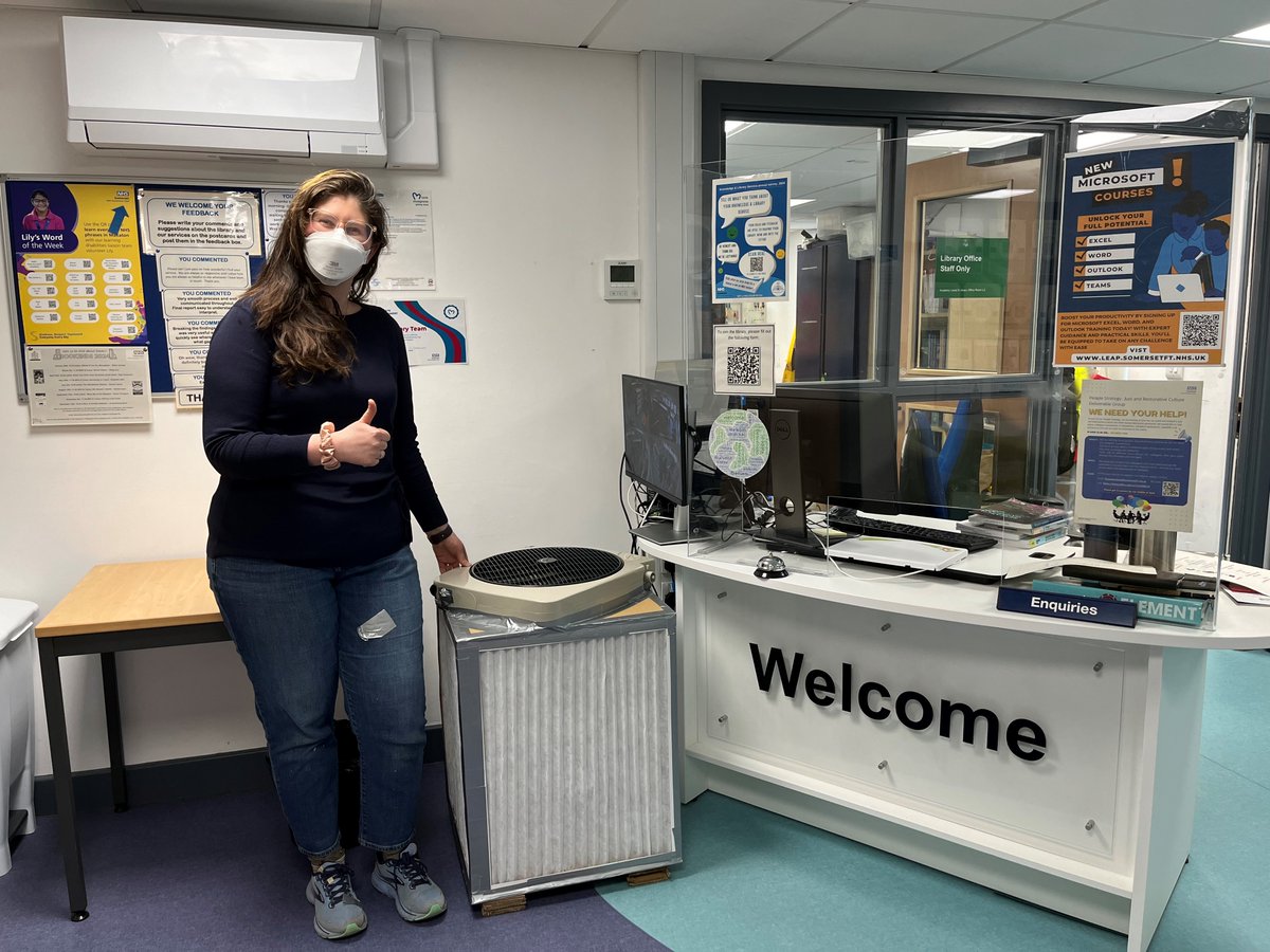 🎉Thrilled to unveil our new Corsi-Rosenthal air purifier at the library! It's been a journey bringing this brilliant tool to our space Huge thanks to @LibDemPatrick for the invaluable contributions! #CleanAir #Innovation