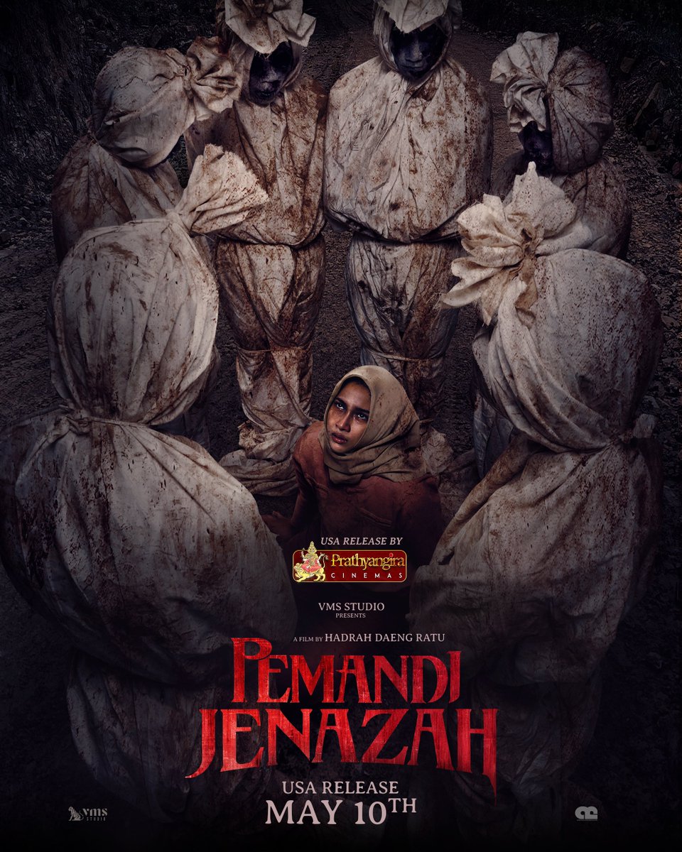 To all the USA audience…..🤩 Prepare to be on the edge of your seats with the terrifying new Indonesian film #PemandiJenazah 😎💥 Experience the chills in cinemas from May 10th! Bookings open soon. USA by @PrathyangiraUS