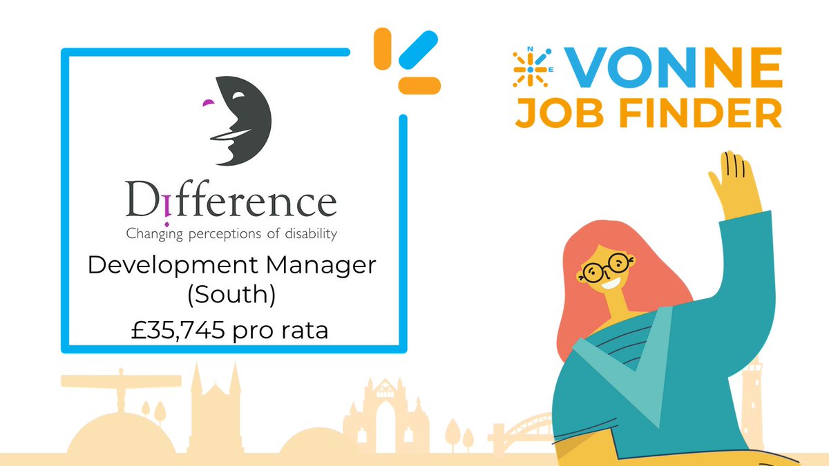 Last chance to apply- don't miss out on this fantastic opportunity! Development Manager (South), @differencenorth , £36K pro rata vonne.org.uk/vonne-jobs-det… #CharityJobs #NorthEastJobs #TeesJobs
