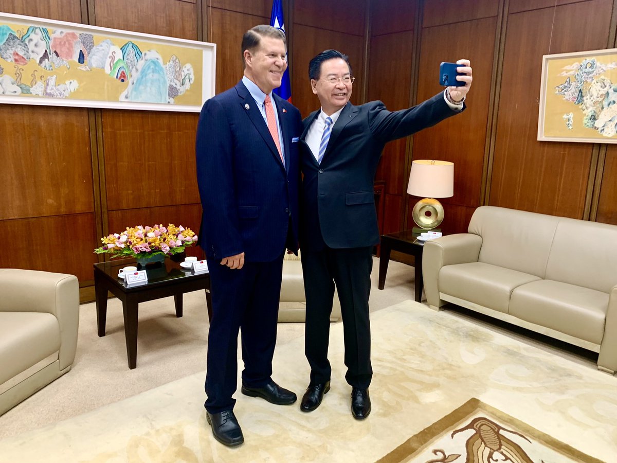 As Taiwan’s top diplomat, Foreign Minister Wu has been a fearless fighter for the Taiwanese people on the world stage and a great friend of the United States. I will always cherish the opportunity to work with him to strengthen the US-Taiwan ties and advance freedom through…