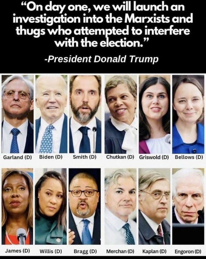 Do you think Trump will pursue this once he’s back in the Oval Office? 🤔 Who thinks he should go full force after these traitors once he’s back in office? 🙋‍♂️