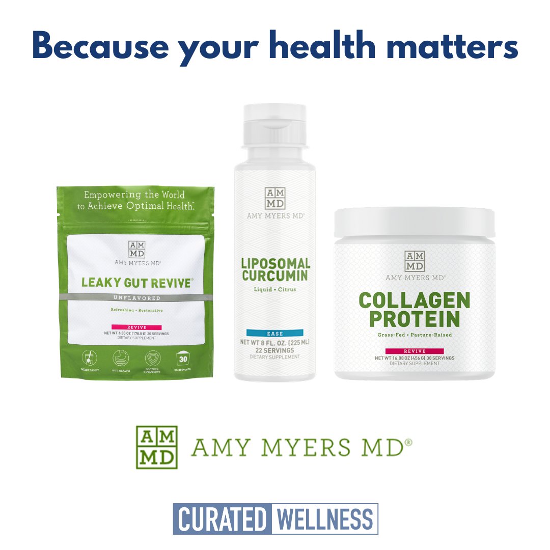 Investing in your health is the best investment you will ever make🤗✨ 

Visit us at curatedwellness.com to order! 🛒

#CuratedWellness #Wellness #Supplements #lifestyle #PersonalCare #Vitamins #Nutrition #AmyMyersMD #Leakygut #Guthealth #Collagenprotein #Protein #Collagen