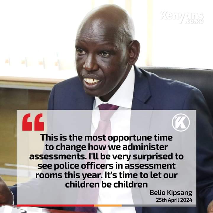 Dr. Kipsang should be CS Education. He has leant much from Matiangi & Magoha and he's way smarter than Machogu.