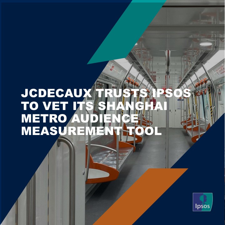📢 @JCDecauxGlobal has entrusted Ipsos with the responsibility of validating their innovative Metro Audience Metrix (MAM) - an advanced #audience measurement tool specifically designed for subway networks, successfully deployed across the Shanghai Metro. tinyurl.com/yc5tm3xu